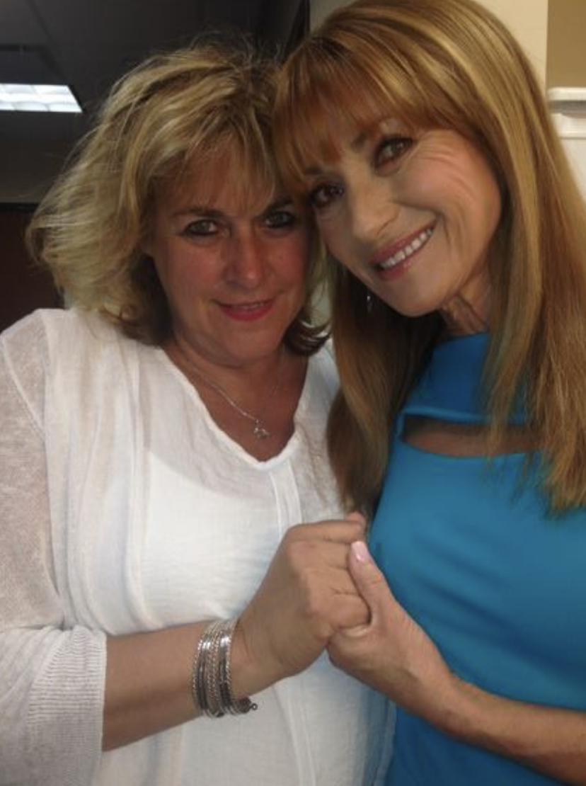 Laurie Meadoff with Jane Seymour — Open Hearts Foundation